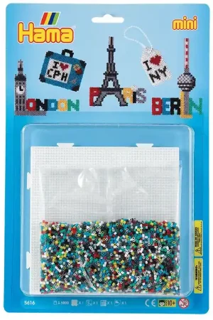 Aanbieding Hama Mini Kralen - 5000 st. - Reizen