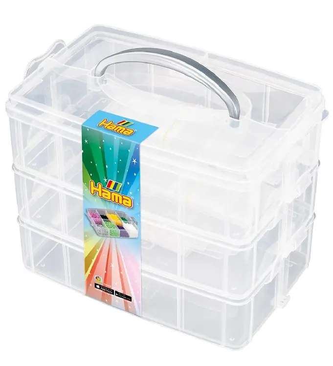 Korting Hama Opbergbox - 22x15x19 - Groot