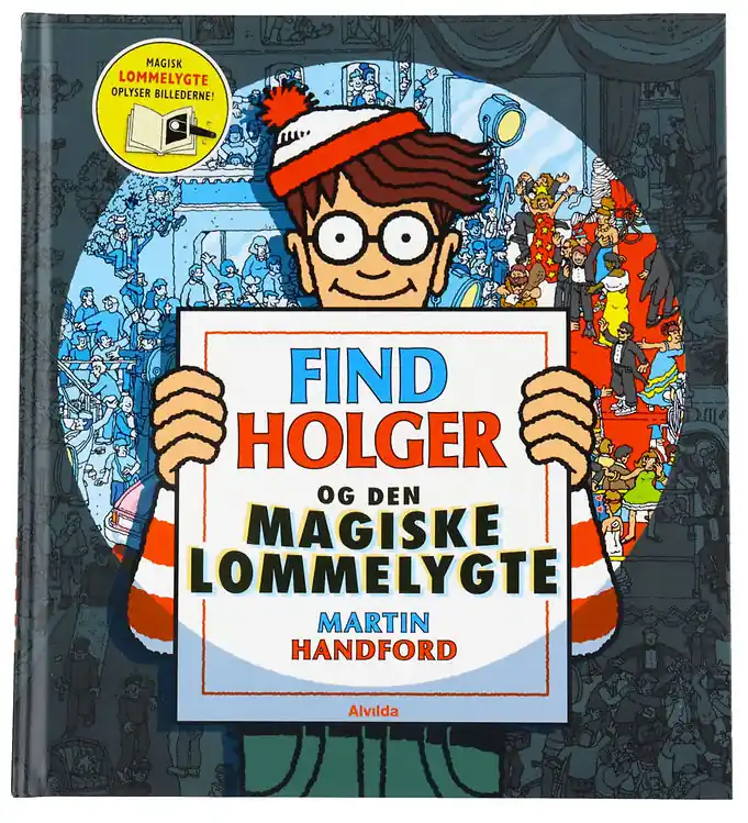 Fabrieksprijs Alvilda Boek - Find Holger & De Magie Zaklamp - Deens
