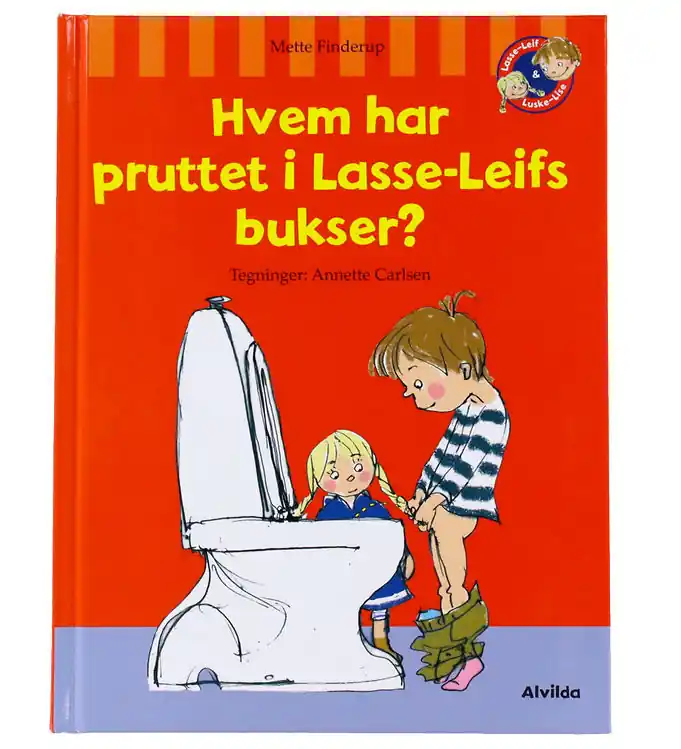 Laatste Versie Alvilda Boek - Hvem Har Pruttet i Lasse-Leifs Bukser?? - Deens