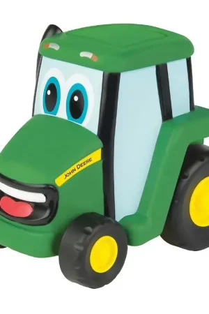 John Deere Werkwagen - 16 cm - Johnny Push N Roll Superprijs