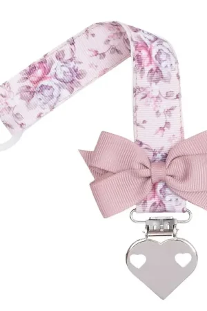 Little Wonders Speenketting - Bloemig m. Vlinderdas/Hart Lage Kosten