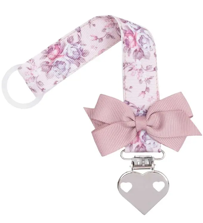 Little Wonders Speenketting - Bloemig m. Vlinderdas/Hart Lage Kosten