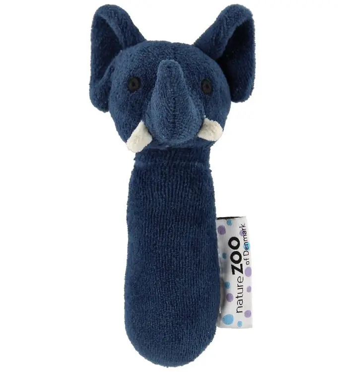 NatureZoo Rammelaar - Olifant - Donkerblauw Weekendaanbieding