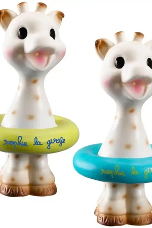 Sophie la Girafe Badspeelgoed - Assorti - Turkoois/Limoen Flitsaanbieding