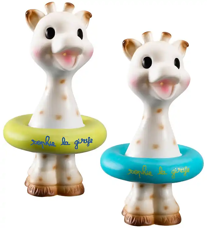 Sophie la Girafe Badspeelgoed - Assorti - Turkoois/Limoen Flitsaanbieding