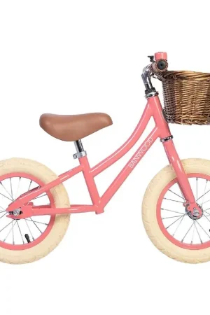 Banwood Loopfiets - First Ga! - Coral Flitsaanbieding