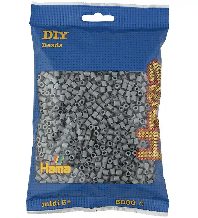 Exclusieve Aanbieding Hama Midi Kralen - 3000 st. - 17 Grijs