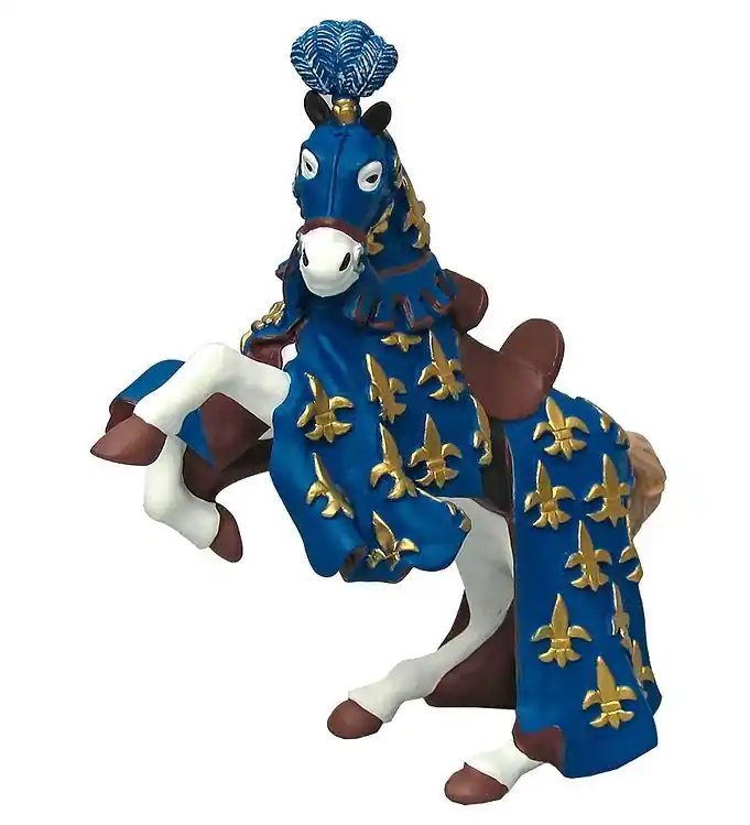 Aanbieding Papo Blauw Prins Philip Paard - H: 8 cm