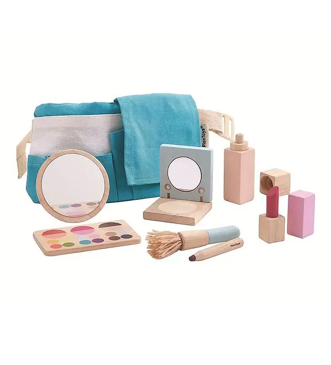 Uitverkoop PlanToys Make-up Set - Hout - Naturel