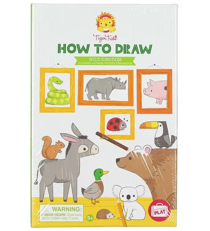 Hete Deal Tiger Tribe Tekenset - Wild Kingdom
