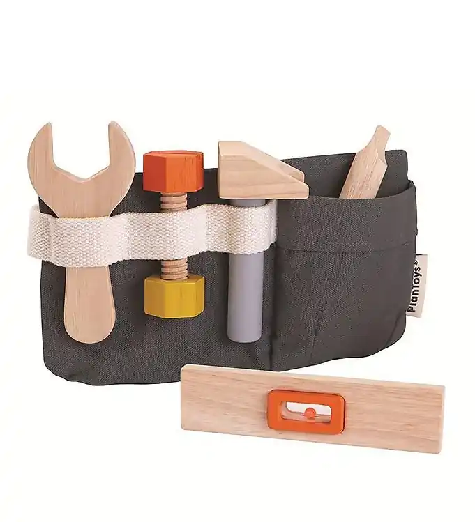 PlanToys Gereedschapsriem m. Gereedschap - Hout Beste Prijs