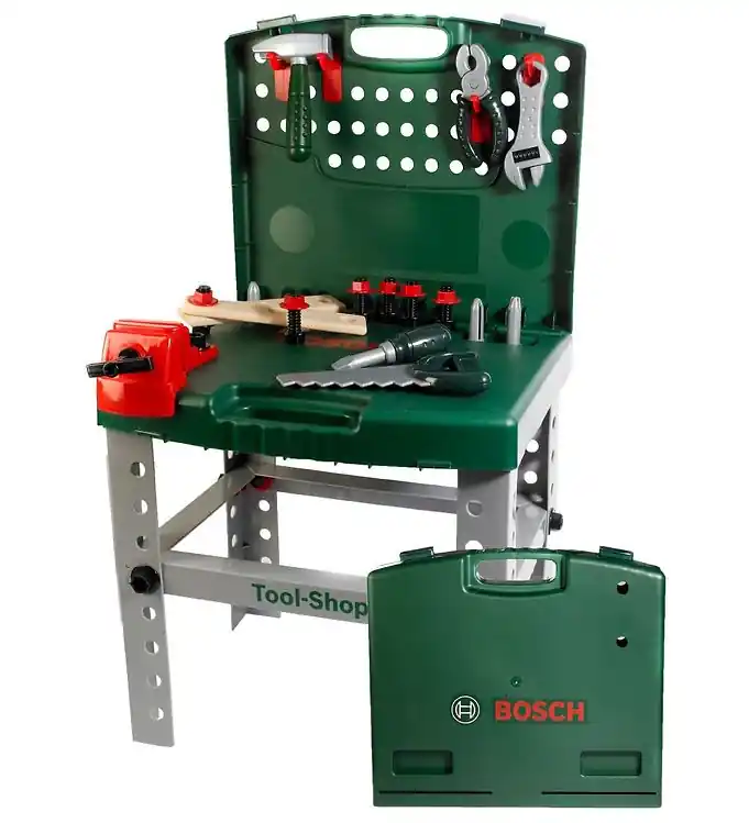 Bosch Mini Werkbank - Speelgoed - Donkergroen Gereduceerde Prijs
