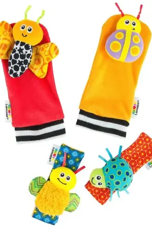 Lamaze Pols- en voetratelset - Gardenbug Bestseller
