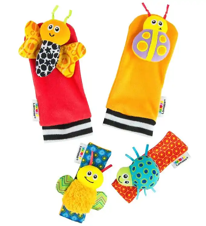 Lamaze Pols- en voetratelset - Gardenbug Bestseller