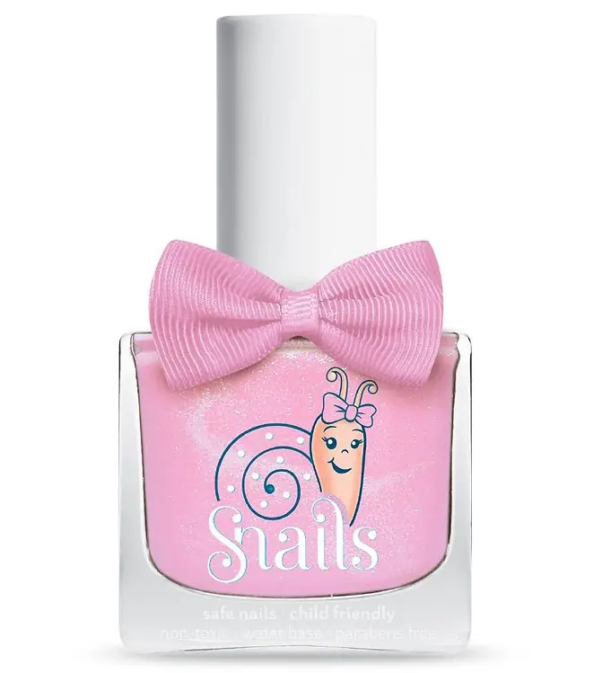 Snails Nagellak - Candy Floss - Roze m. Glitter Snelle Levering