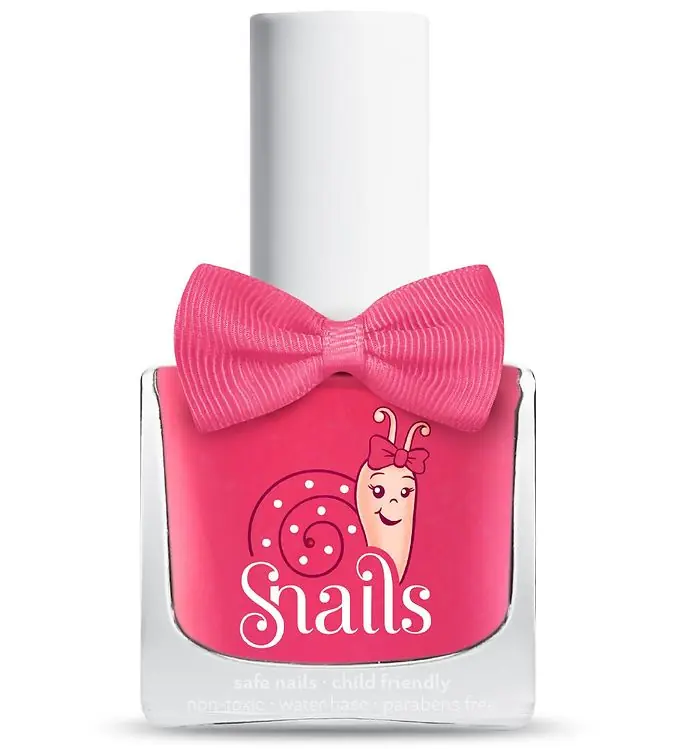 Snails Nagellak - Roze Knal - Licht Roze m. Glitter Shop Nu