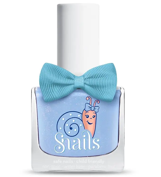 Snails Nagellak - Bedtime Stories - Babyblauw m. Glitter Voordeelprijs