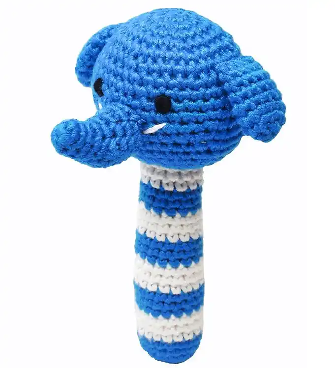 NatureZoo Rammelaar - Hr. Olifant - Blauw/Wit Bestseller
