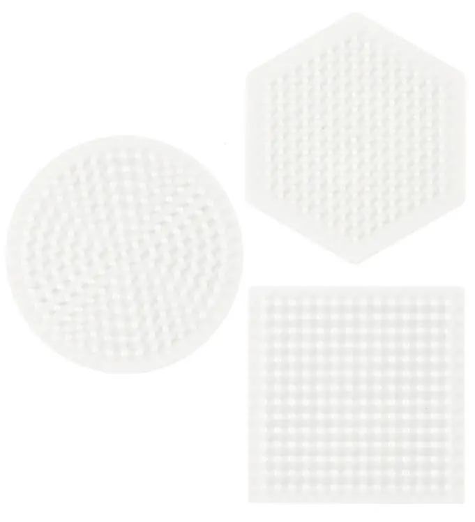 Gratis Retour Hama Midi Kralen Mal - 3-pack - Cirkel, Vierkant & Zeshoek