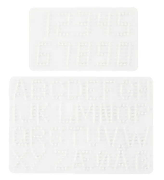 Koop Vandaag Hama Midi Kralen Mal - 2-pack - Letters & Nummers