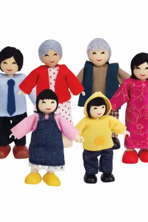 Bestel Nu Hape Poppenhuis Familie Aziatisch