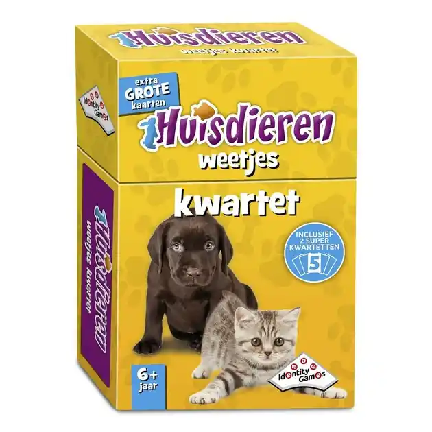 Aanbieding Huisdieren Weetjes Kwartet