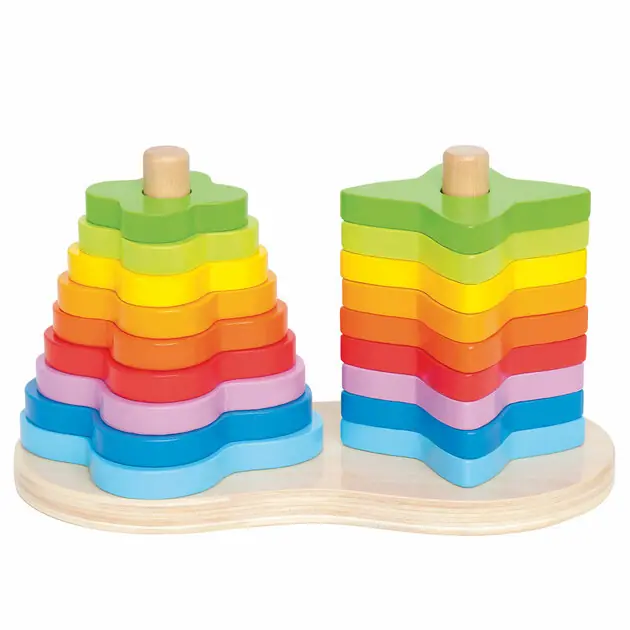 Hape Stapeltoren Regenboog Bestel Nu