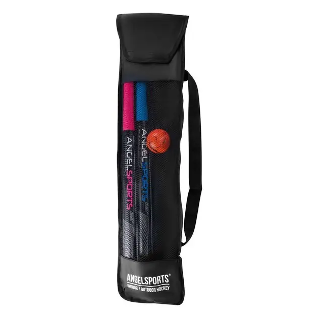 Hockeyset Roze en Blauw 28'' Op = Op