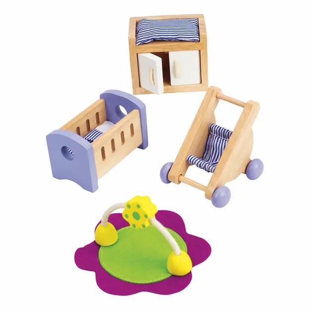 Voordeelprijs Hape Poppenhuis Babykamer