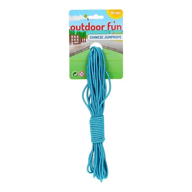 Exclusieve Aanbieding Elastiekenspel 10 meter - Blauw