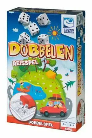 Clown Dobbelen Reisspel Speciale Aanbieding