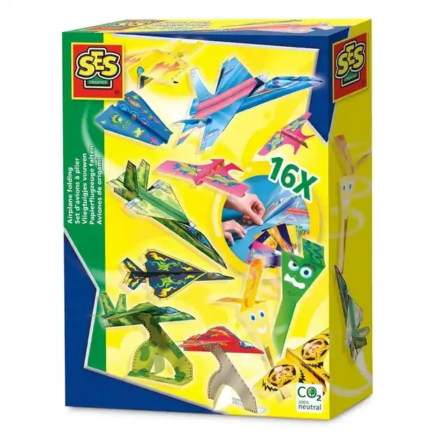 SES Vliegtuigjes Vouwen Uitverkoop
