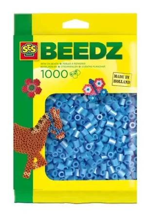 Alleen Vandaag SES Strijkkralen - Blauw, 1000st.