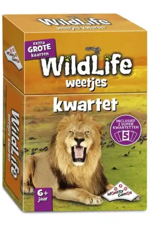 Actieprijs Wildlife Weetjes Kwartet