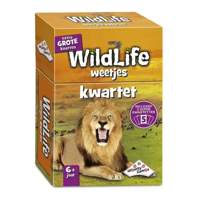 Actieprijs Wildlife Weetjes Kwartet