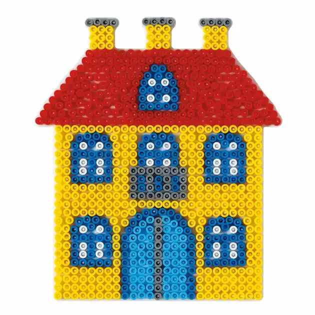 Exclusieve Aanbieding Hama Midi Strijkkralenbordje - Huis