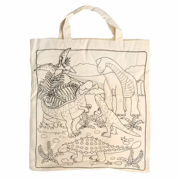 Goki Katoenen Tas - Dinosaurus Koop Vandaag