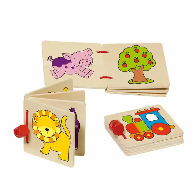 Goki Plaatjesboekjes Hout Dagaanbieding