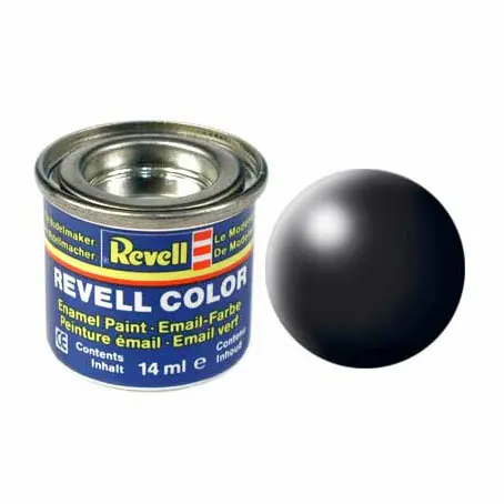 Revell Email Verf # 302 - Zwart, Zijdemat Alleen Vandaag