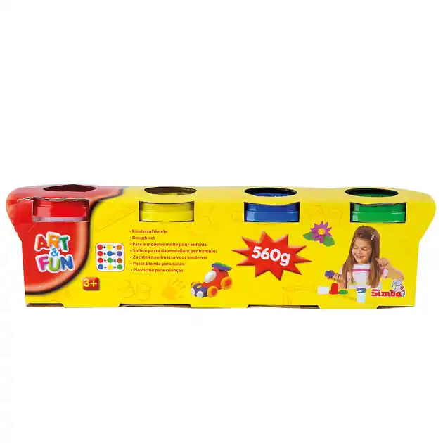 Art & Fun Klei Set, 4dlg. Seizoensaanbieding