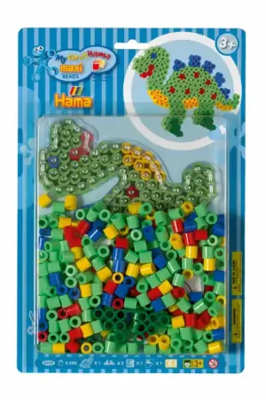 Hama Maxi Strijkkralenset Dino, 250st. Veilige Betaling