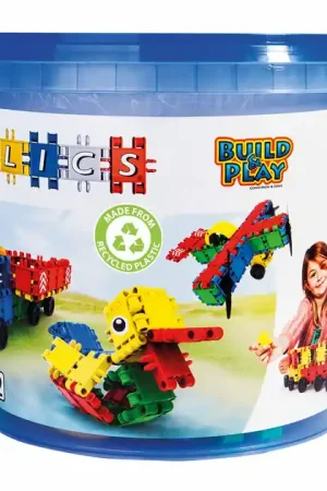 Actieprijs Clics Build & Play Emmer, 8in1