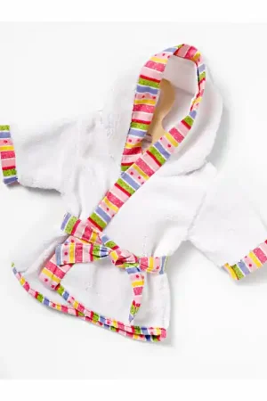 Betrouwbaar Poppen Badjas, 28-35 cm