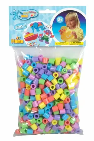 Direct Beschikbaar Hama Maxi Strijkkralenmix - Pastel 500st.
