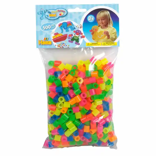 Nu Kopen Hama Maxi Strijkkralenmix - Neon 500st.