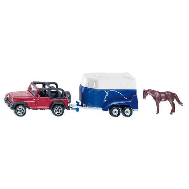 Siku 1651 Personenauto Met Paardentrailer Shop Nu