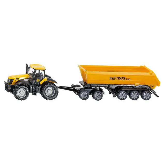 Siku 1858 Traktor met Aanhanger 1:87 Gratis Retour