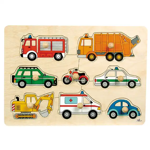 Goki Noppenpuzzel Verkeer Superprijs