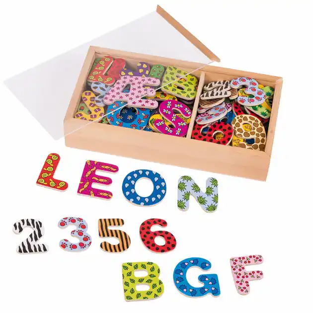Tijdelijk Beschikbaar Goki Magnetische Cijfers & Letters, 88dlg.